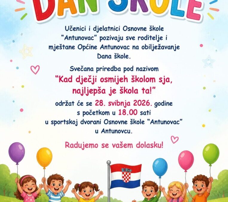 DAN ŠKOLE 2026.