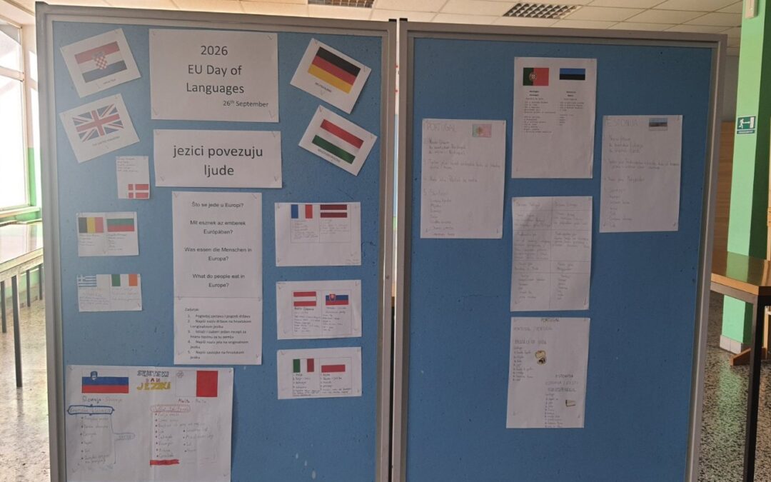 EUROPSKI DAN JEZIKA – UPOZNAJEMO EUROPU KROZ JEZIKE I JELA